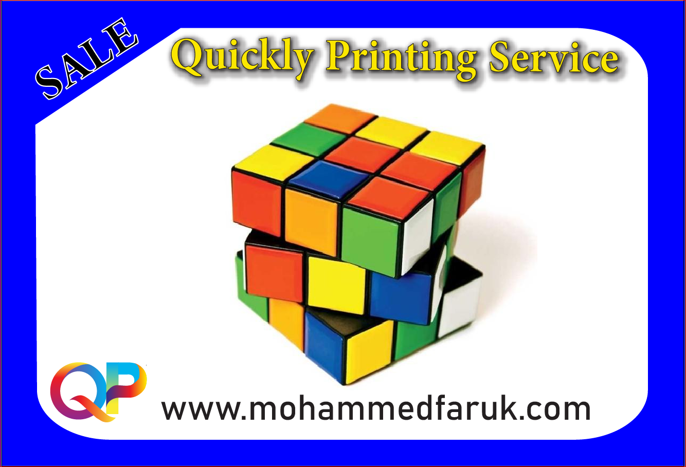 Rubik's Cube Printing